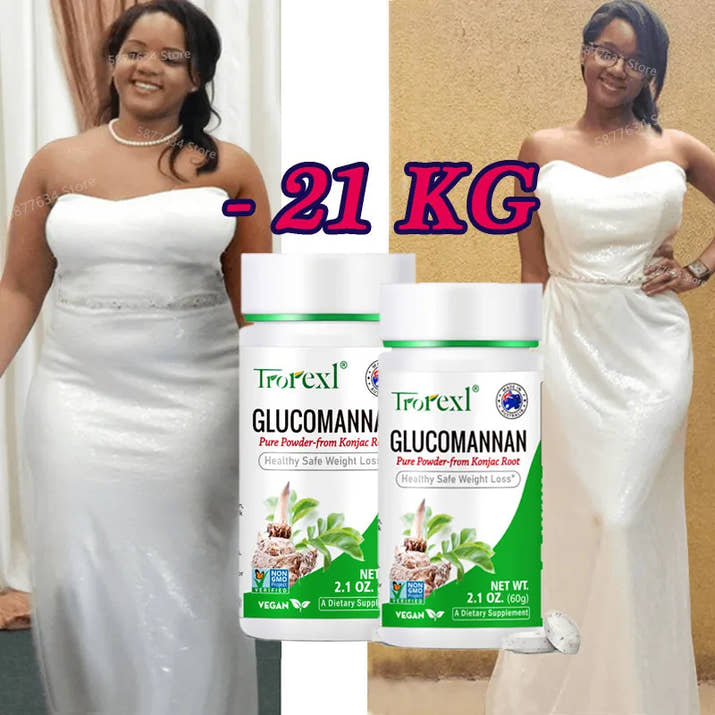 Pure Glucomannan Powder - Natural Appetite Control & Weight Support