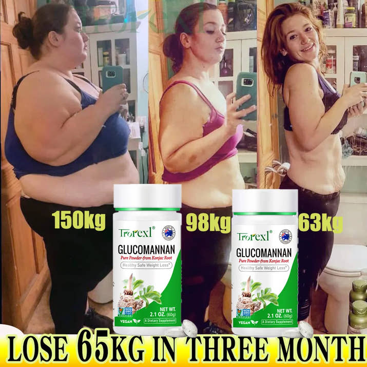 Pure Glucomannan Powder - Natural Appetite Control & Weight Support
