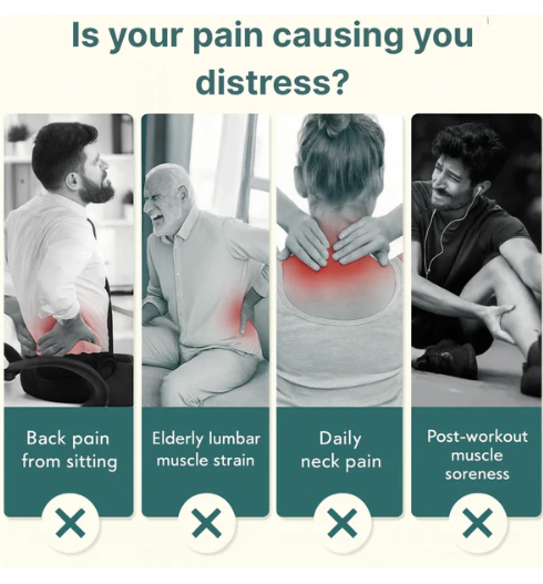 16-Head Deep Tissue Massage Gun - Relieve Pain & Boost Recovery Fast