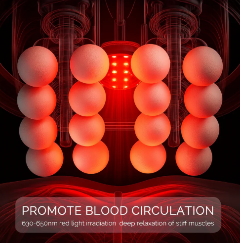 16-Head Deep Tissue Massage Gun - Relieve Pain & Boost Recovery Fast