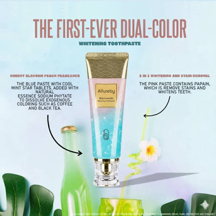 Niacinamide Whitening Toothpaste - Whiter Teeth, Fresh Breath